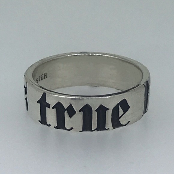 Other - .925 silver True Love Waits ring size 10.5